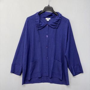 Emmelle Women Blouse Top Button Shirt Plus Size 2 2X Made in USA D045 -21